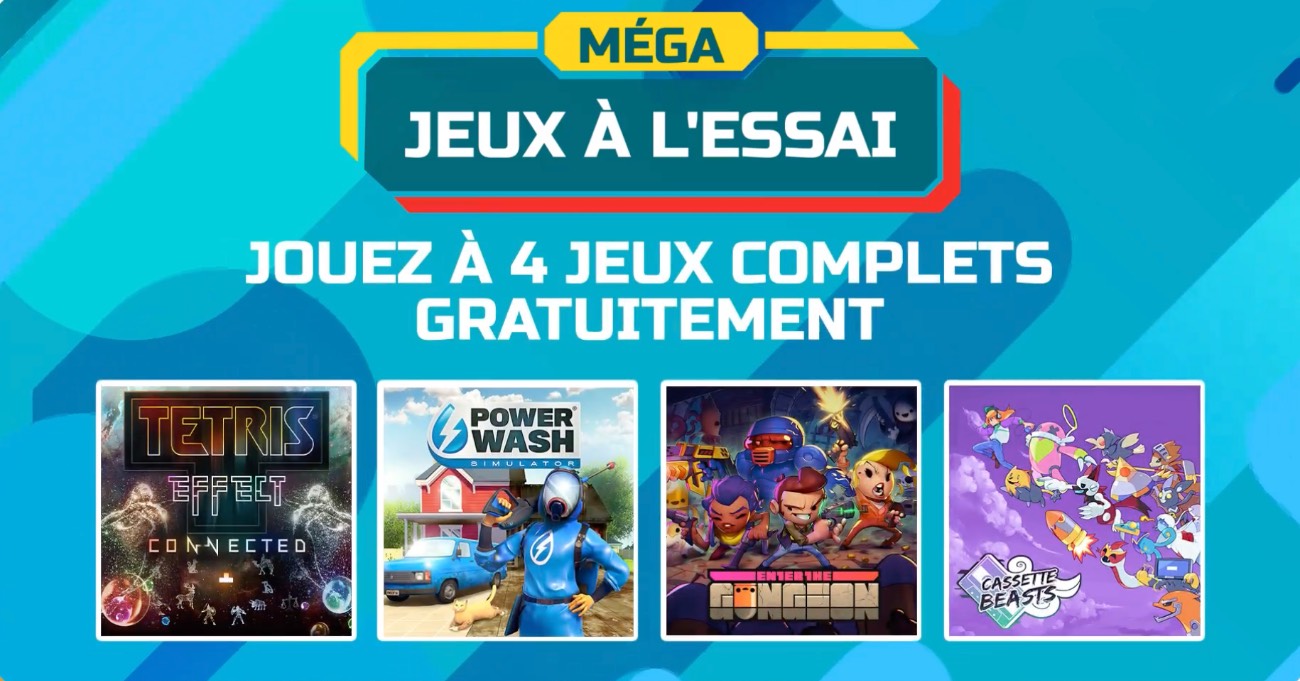 mega jeux a l'essai nintendo switch online