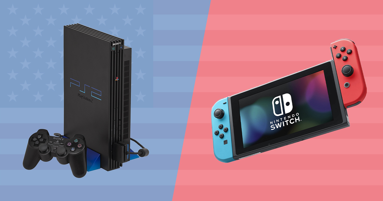 PlayStation 2 vs Nintendo Switch