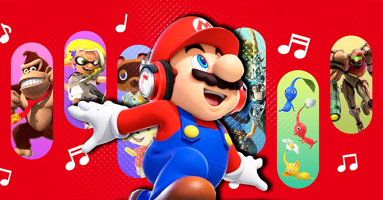 Nintendo Music voici la liste des titres présents